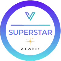 Superstar badge Viewbug