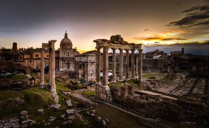 Roman Forum by BlueRidgeImagery - HDR Photography Contest
