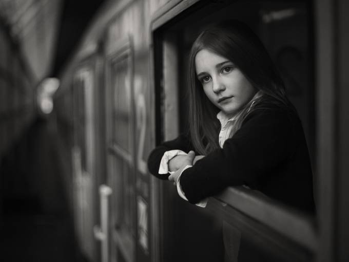 In train by przemyslawchola - A Picture is Worth 1000 Words Photo Contest
