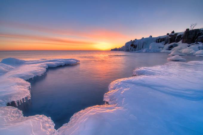 Icy Morning by blurrr001 - Winter Landscapes Photo Contest