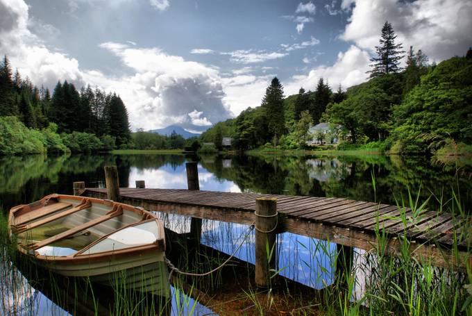 Loch Ard, Scotland by sandracockayne - Piers Photo Contest