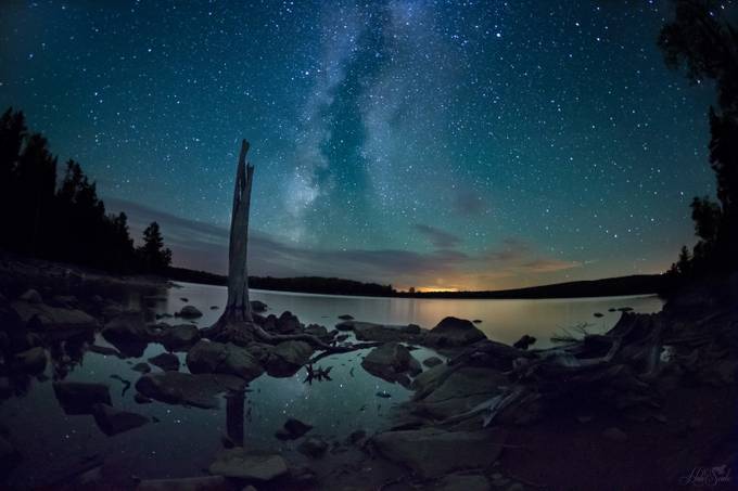 Milky Way over Moosehead Lake by HaliSowle - PhotographyTalk Photo Contest Volume 2