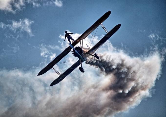 wing walker by steclifton - Technology Wonders Photo Contest