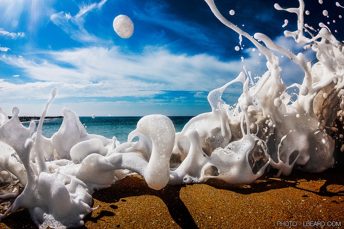 Sea Foam Moment by larrybeard - Water and Sand Photo Contest