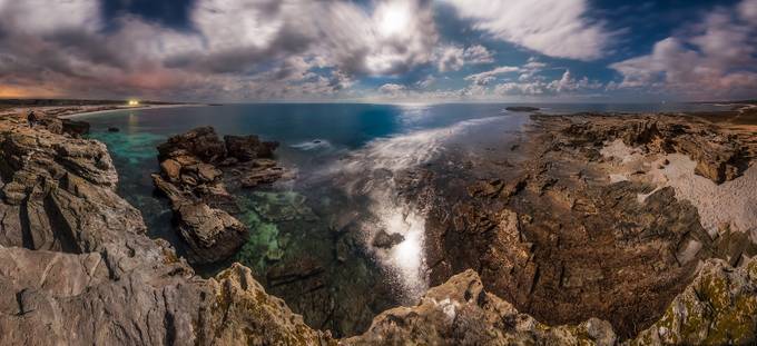 Panoramic moonlight by IvanPedrettiPhoto