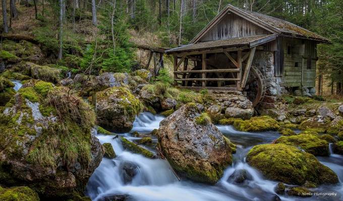 Gollinger Mill by Notko - Cabins and Huts Photo Contest