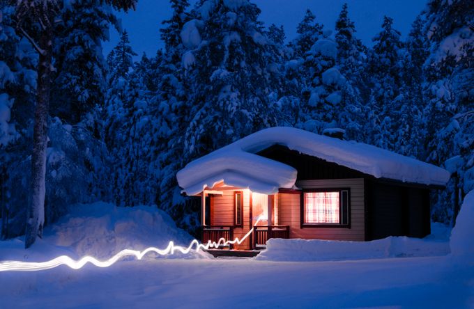 Back to the chalet by maximeplantady - Light It Up Photo Contest