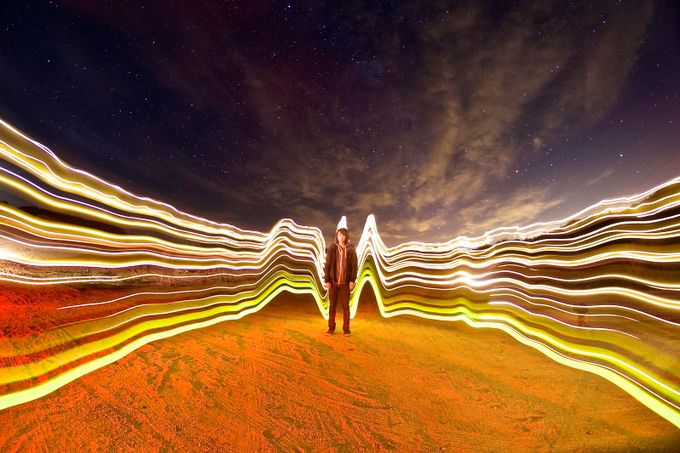 Glowing Lines by vastdreamer - Experimental Exposures Photo Contest
