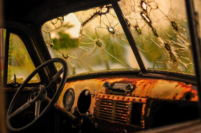 Rustic old truck by MartinJD - Beautifully Broken Photo Contest