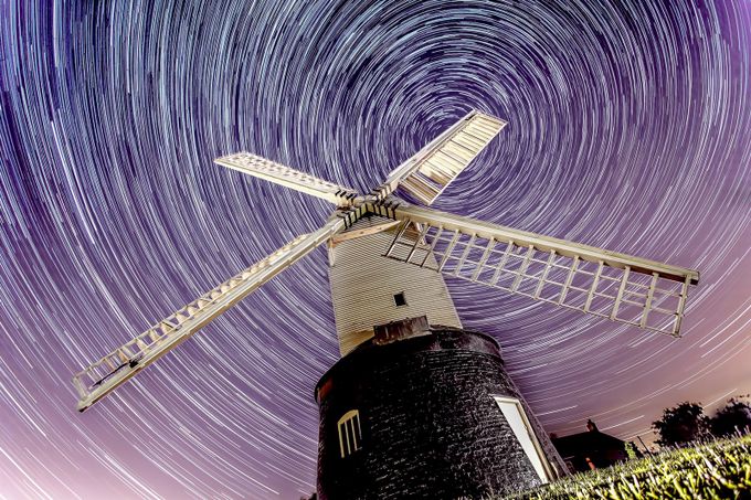Wrawby Star trail by martynleaning - 300 Star Trails Photo Contest