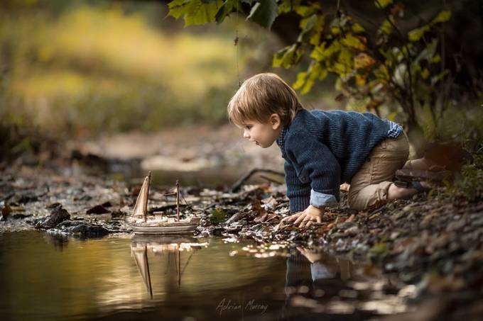 My Miniature Sailor by adrianmurray - Water And People Photo Contest