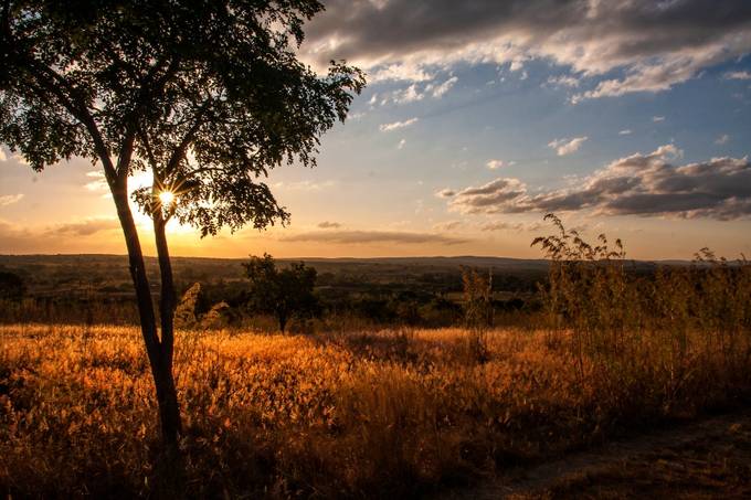 Sunset Over Zambia by davidbjorgen