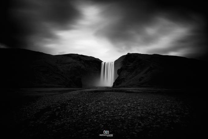 Dark Skogafoss by pulaw89 - Waterfalls Photo Contest