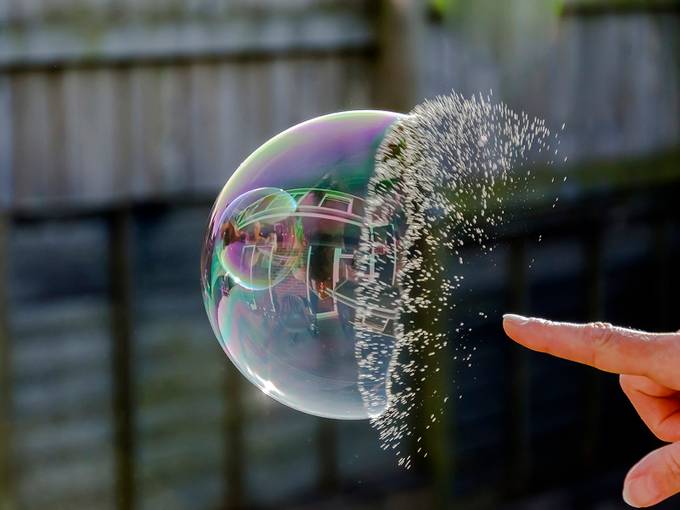 Bubble Burst by jasonway - 500 Speed Shots Photo Contest