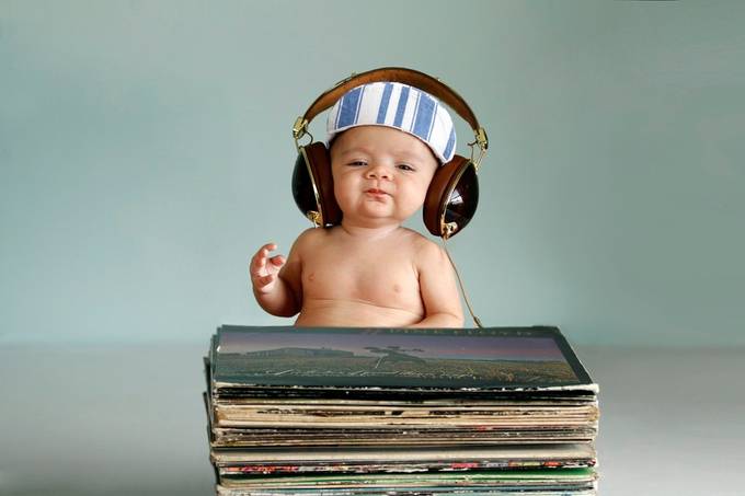Hey Mister DJ by thepixelpoet - Anything Babies Photo Contest