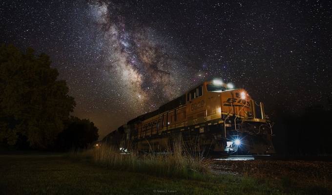 Cosmic Railroad by aaronjgroen - Technology Wonders Photo Contest