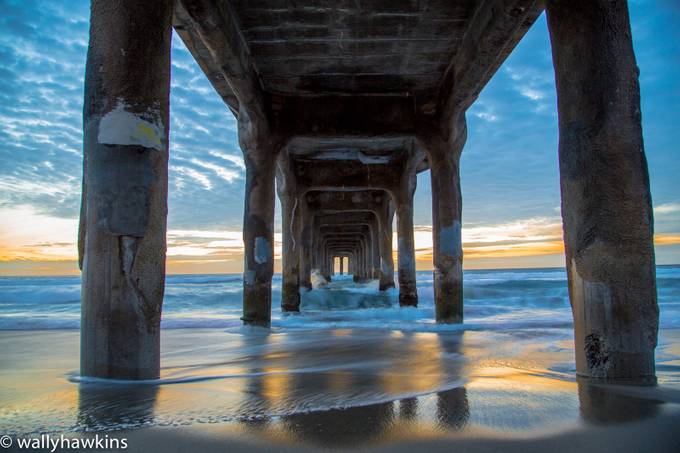 Manhattan Beach Pier by WHawkins - Leading Lines Photo Contest