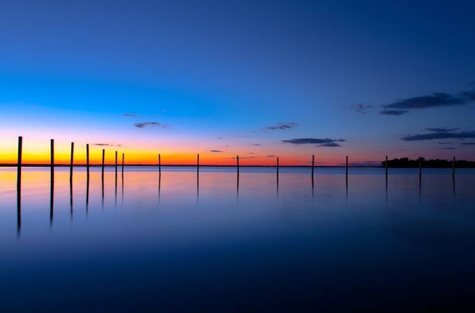 Bay Sunset by seanvarga - Wide Angle Views Photo Contest