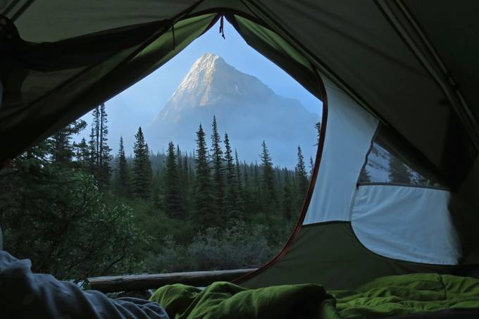 Mount Robson Tent View by walasavagephoto - Inspired By The World Photo Contest