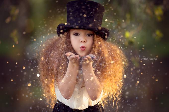 The Magic of Glitter by Esthermiao - Glitter Dust And Fireflies Photo Contest