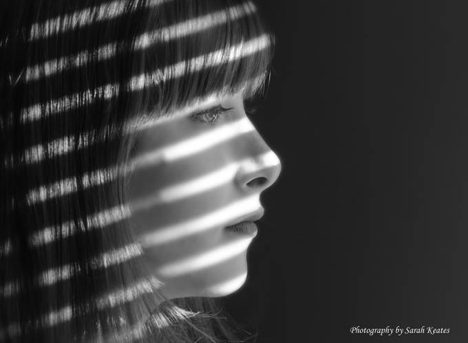 Rebecca in shadow by SarahKeates - Black and White Portraits Photo Contest