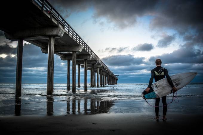 La Jolla Surfer by matthewburlile - San Diego Surf Film Festival Photo Contest