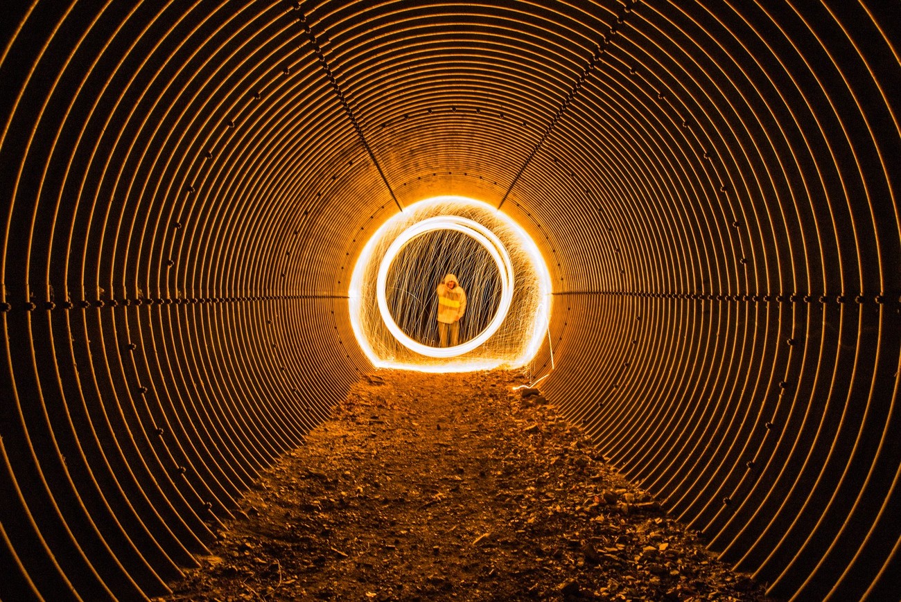 This is What Happens When Photographers Go Inside Tunnels