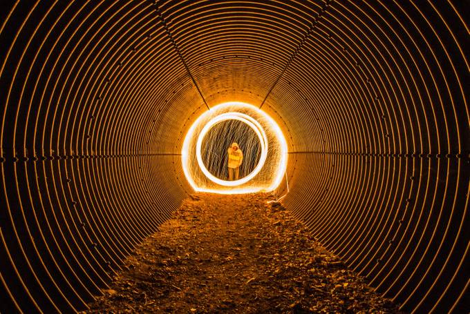 Into the Tunnel  by coltonelliott - Tunnels Photo Contest