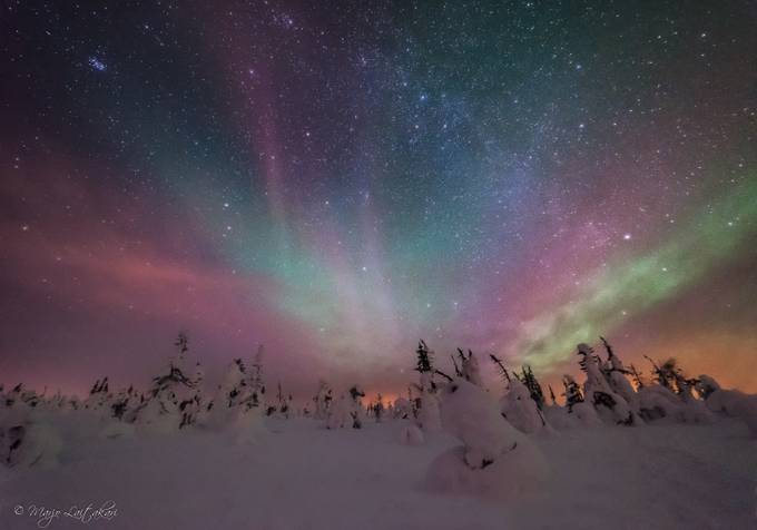 Northern Lights by MarjoCorander