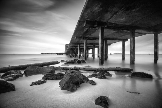 Makai  by shodwilliams - Shot Under The Pier Photo Contest