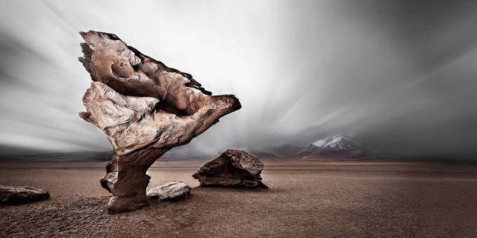 Árbol de Piedra - Salar Uyuni, Bolivia by rasmuszillochristiansen - Alluring Landscapes Photo Contest