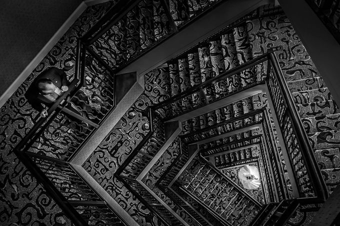 Father and bride by TheWeddingTraveler - Stairways Photo Contest