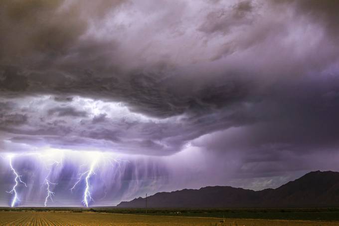 The Heavens Rain Down by itsnickelwell - The Four Elements Photo Contest