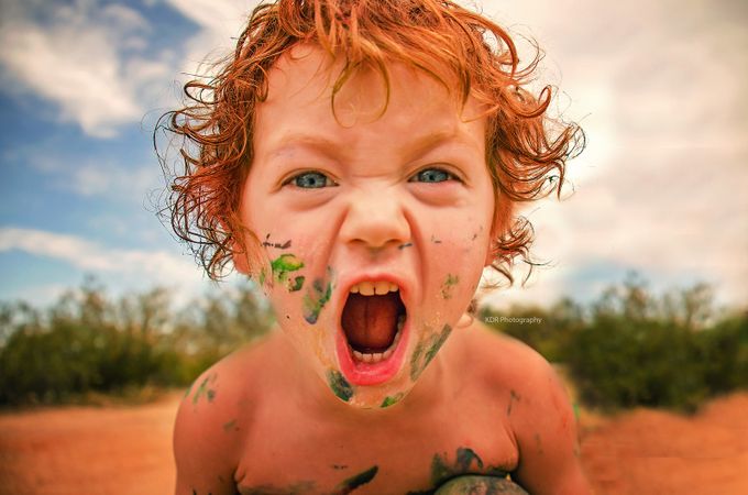 Battle Cry by KDRphotography - Life with Kids Photo Contest