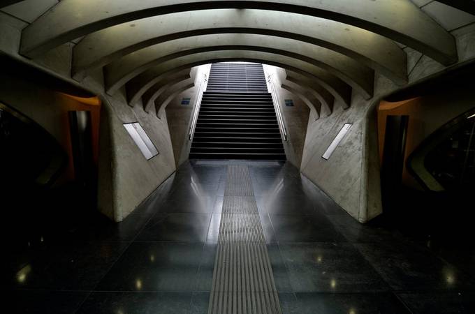 Guillemins, railway station of Liège by Pjerry - Capture Tunnels Photo Contest