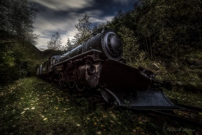 Ghost Train by franklynnpierce - Trains Boats And Planes Photo Contest