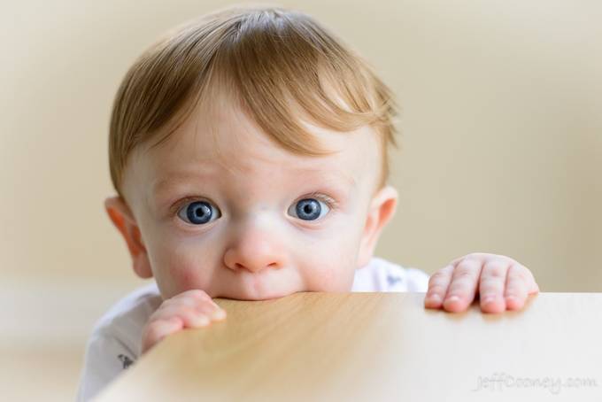 Teething by jeffcooneyphoto - Kids Being Kids Photo Contest