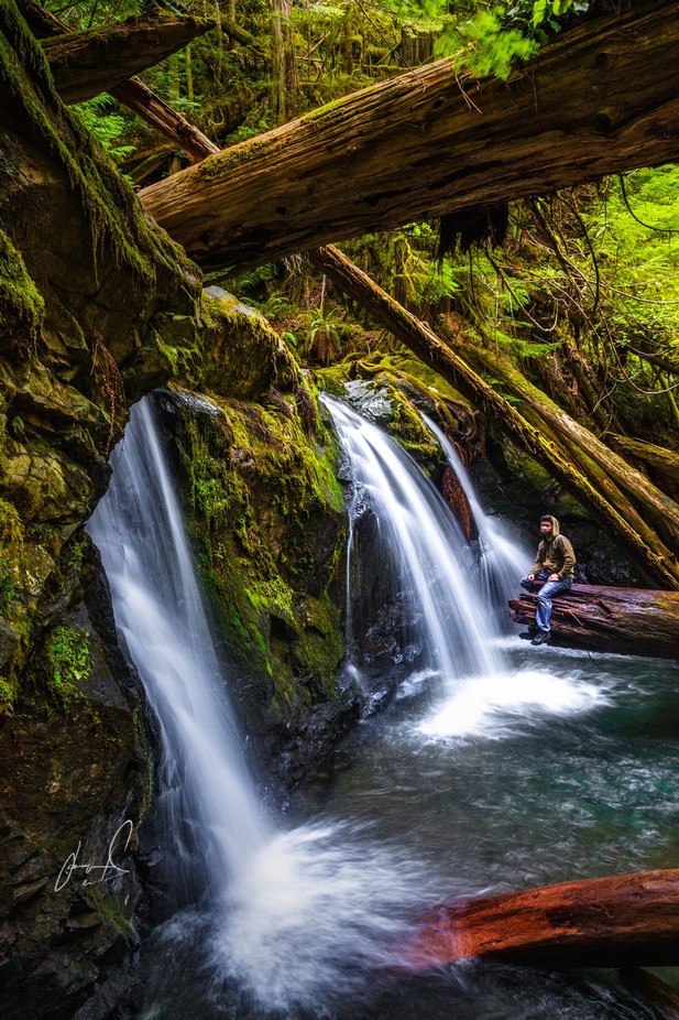 Beneath Murhut Falls by jasonmatias - Falling Water Photo Contest