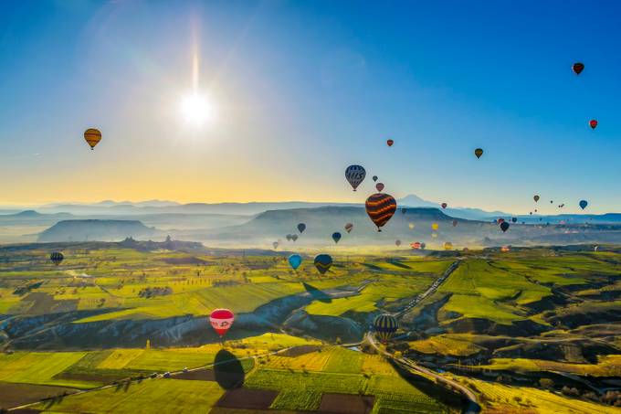 Air baloons over Cappadocia by zenit - Around The World Photo Contest Digital Camera World
