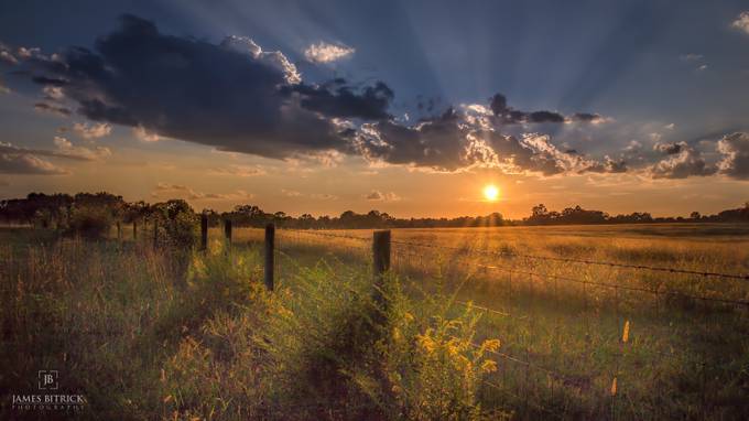 Rural Country Sunset by JamesBitrick - The Other Side Of The Fence Photo Contest