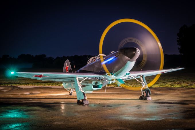 Yak-9 at sunset by TedCobbett - Aviation Photo Contest