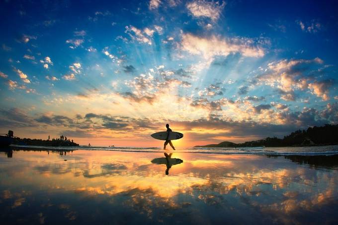 Sunsurfer by antonjankovoy - In Front Of The Sun Photo Contest