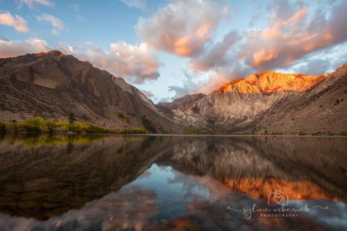 Sunrise at Convict Lake by SylwiaUrbaniak - Celebrating Reflections Photo Contest