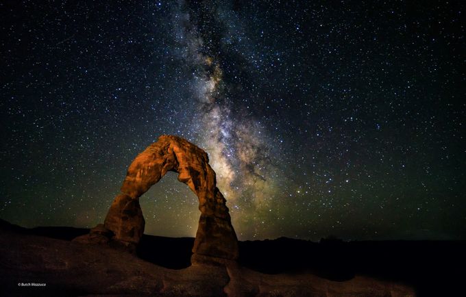 Delicate Arch at 3:00 AM by bmazz68 - Stars Photo Contest