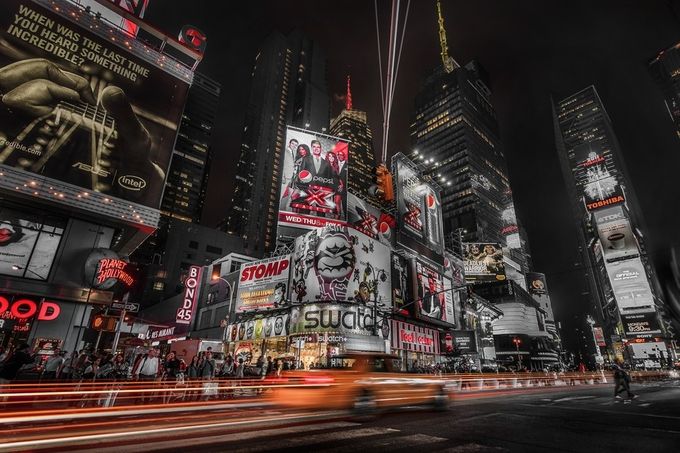 Times Square, New York by gilesrrocholl - Colors In The City Photo Contest