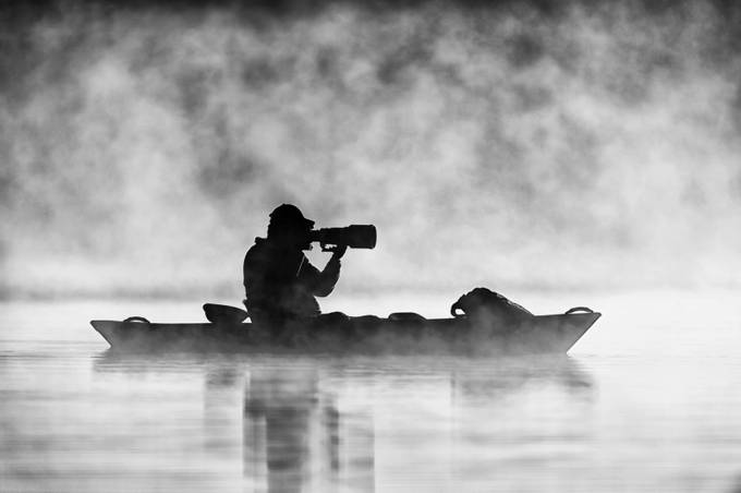 Getting the shot... by DanielParent - Anything Kayak Photo Contest
