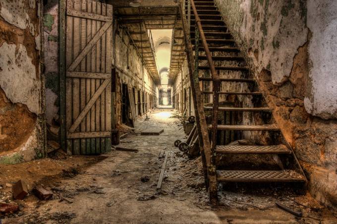 Stairway by jreid13 - Beauty In Ruins Photo Contest