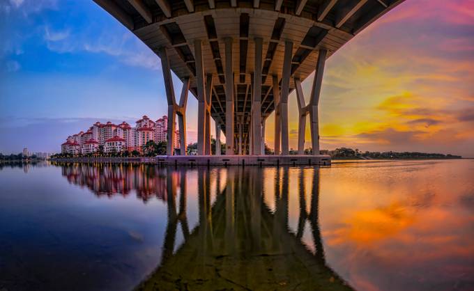 Parallel Worlds by GordonKoh - Splendid Bridges Photo Contest