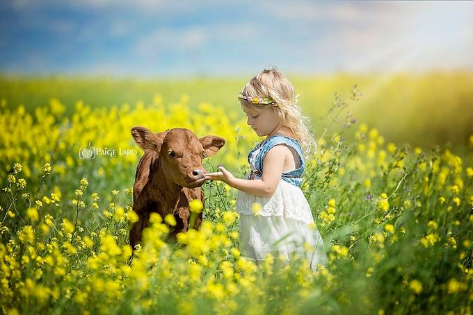 Farm Gal  by PaigeLaroPhotography - Kids And Pets Photo Contest
