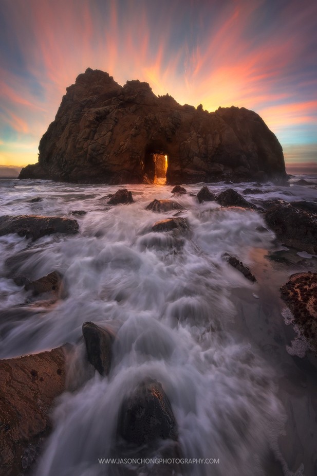 Inferno Door by jasonchong - Dramatic Light In Nature Photo Contest